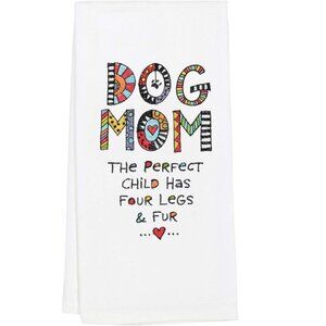 Dog Mom - Kitchen Tea Towel - Enesco